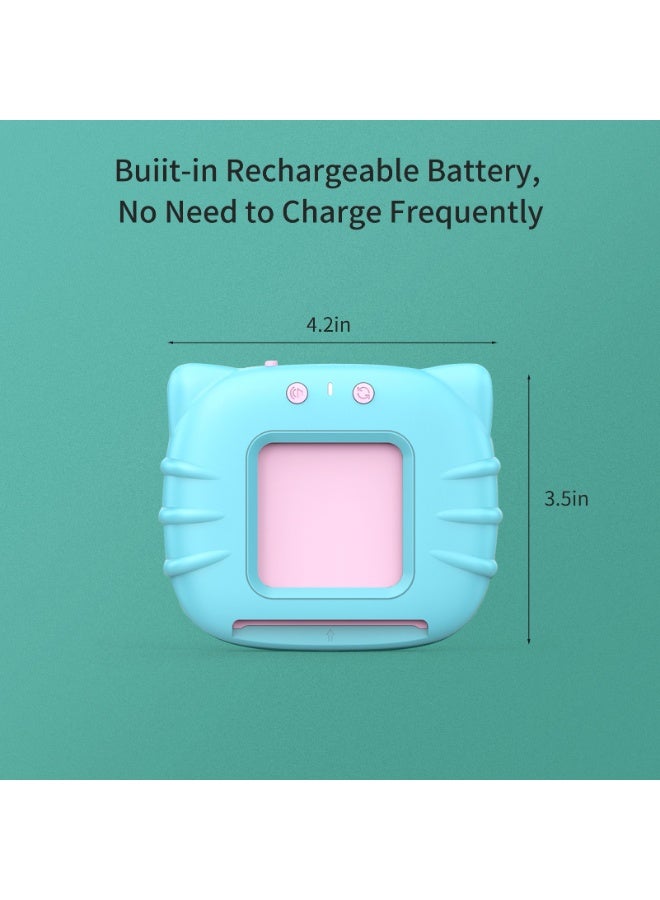 Talking Flash Cards for Toddlers - Sound Effects, 118 Double-Sided Cards, Educational Gift Blue - Image 2