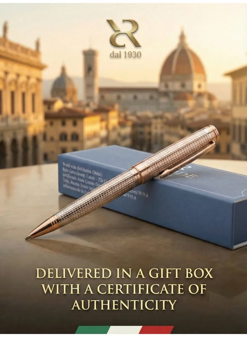 Ancora Rapide Venice Ballpoint Pen – Pink/Gold Finish, Italian Craftsmanship
