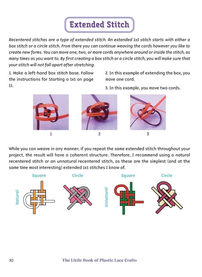 null - The Little Book of Plastic Lace Crafts: A Step-By-Step Guide to Making Lanyards, Key Chain - Image 1
