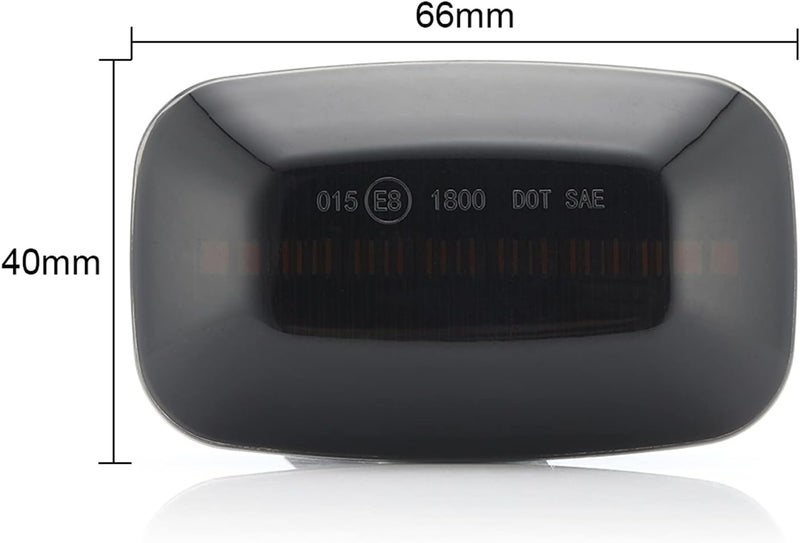 DEMULAX Dynamic Turn Signal Side Marker Lights for Toyota - Image 2