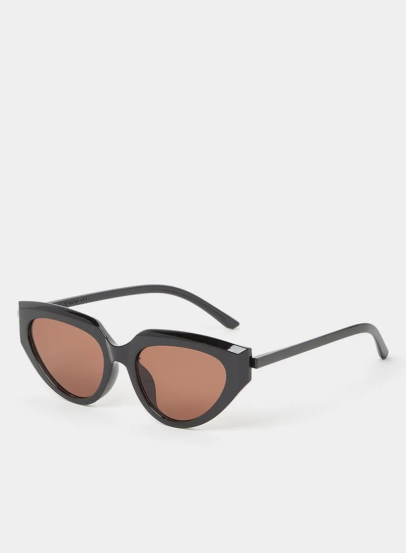 Styli Cat Eye Full Rim Sunglasses