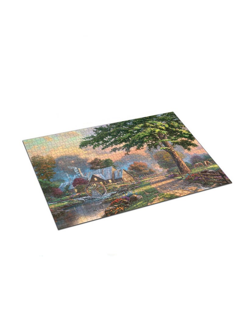 1000 Pieces Jigsaw Puzzle Stress Relief Educational Developmental Toy 70x50cm - Image 1