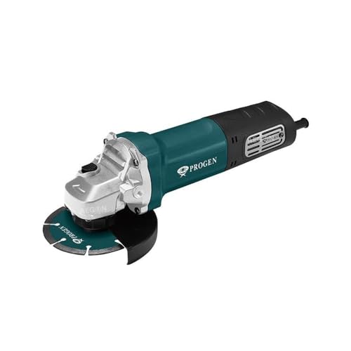 PROGEN 9100-NHG, 1380W, 115mm Heavyduty 4.5 Inch Angle Grinder for Grinding, Cutting, Sharpening, Polishing, Removing Rust (12000Rpm) - Image 1
