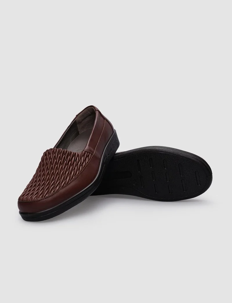 كاباني 100% Genuine Leather Tan Women's Comfort Shoes