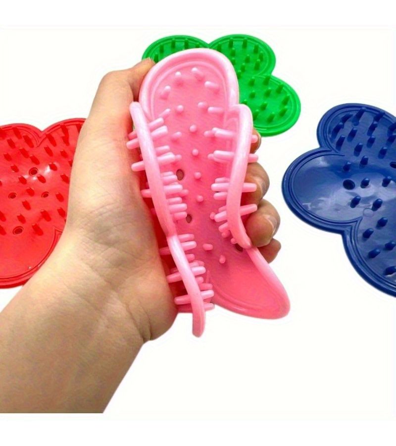 2 Pcs Flower Care Plastic Rose Thorn Leaf Stripping Tool Manual Flower Arrangement Pruner Blue For Rose Flower Decoration No Electricity Required - Image 1