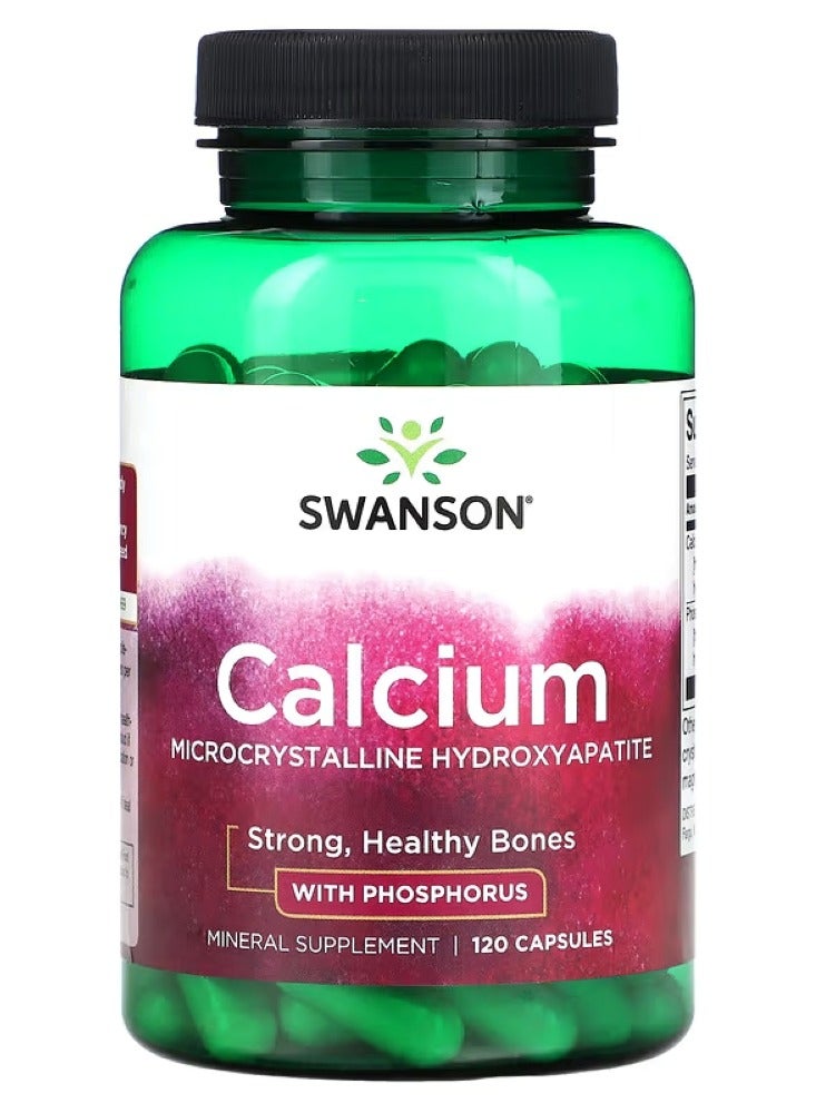 Swanson, Calcium, 120 Capsules