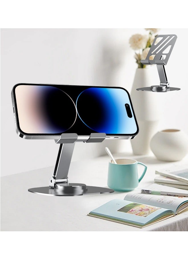 Portable Mobile Phone Stand Metal Desktop Mobile Phone Holder Heat Dissipation Mobile Phone Mount Accessories Non-Slip Durable Suitable For Iphone Xs Max12/13/14/15/16pro/Samsung/Xiaomi - Image 1