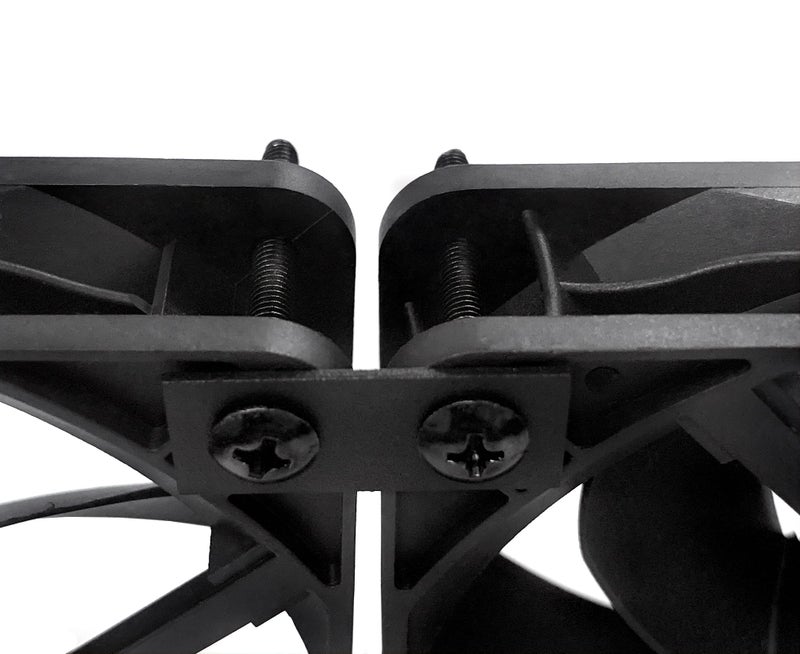Coolerguys Fan Mount/Stand Bracket Kit (Black Metal) - Image 4