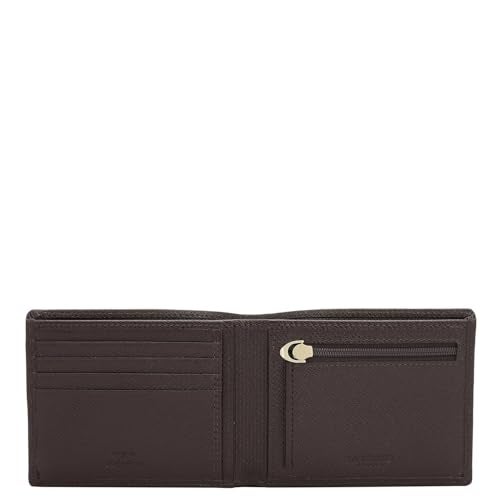 Da Milano RFID Protected Leather Wallet for Men with Card Slot - Brown - Image 3