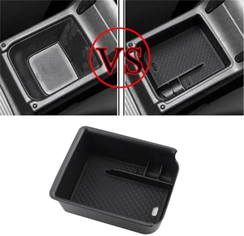 QASULER Car Armrest Storage Box for VW Golf MK8 - Image 4