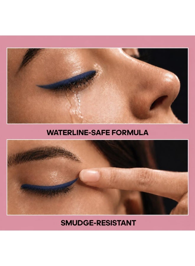 Recode Navy Blue Pookie Kajal 0.3G,Smooth & creamy application,Lightweight,Smudge Proof Kajal,Perfect for everyday makeup looks - Image 4