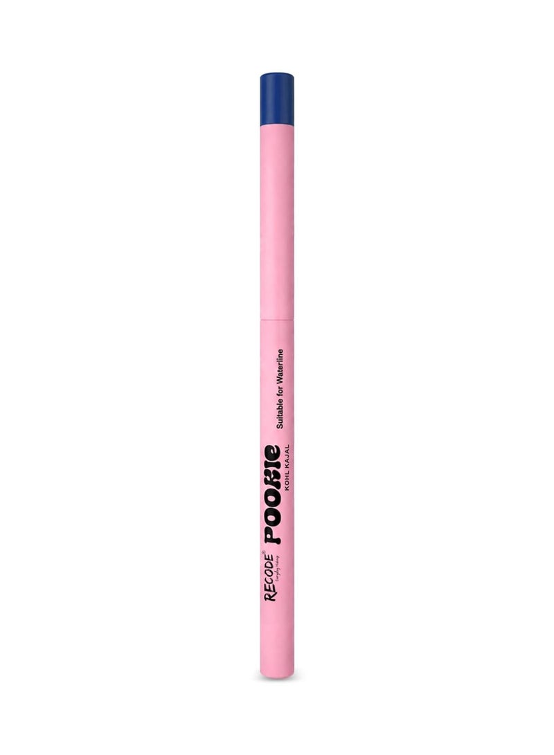 Recode Navy Blue Pookie Kajal 0.3G,Smooth & creamy application,Lightweight,Smudge Proof Kajal,Perfect for everyday makeup looks - Image 2