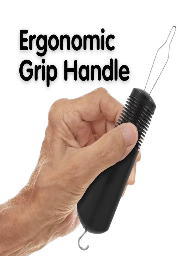 Cook-Helper Button Hook for Seniors and People with Arthritis - One-Handed Gadget for Fastening Buttons and Pulling Zippers. Ideal for Joint Pain, Motor impairments, or Coordination Issues. - Image 4