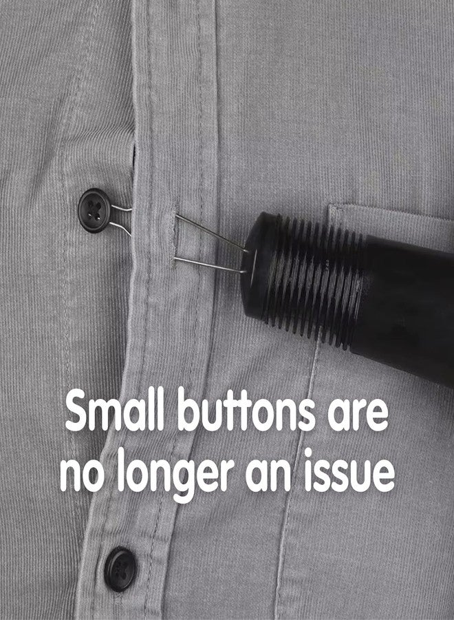 Cook-Helper Button Hook for Seniors and People with Arthritis - One-Handed Gadget for Fastening Buttons and Pulling Zippers. Ideal for Joint Pain, Motor impairments, or Coordination Issues. - Image 5