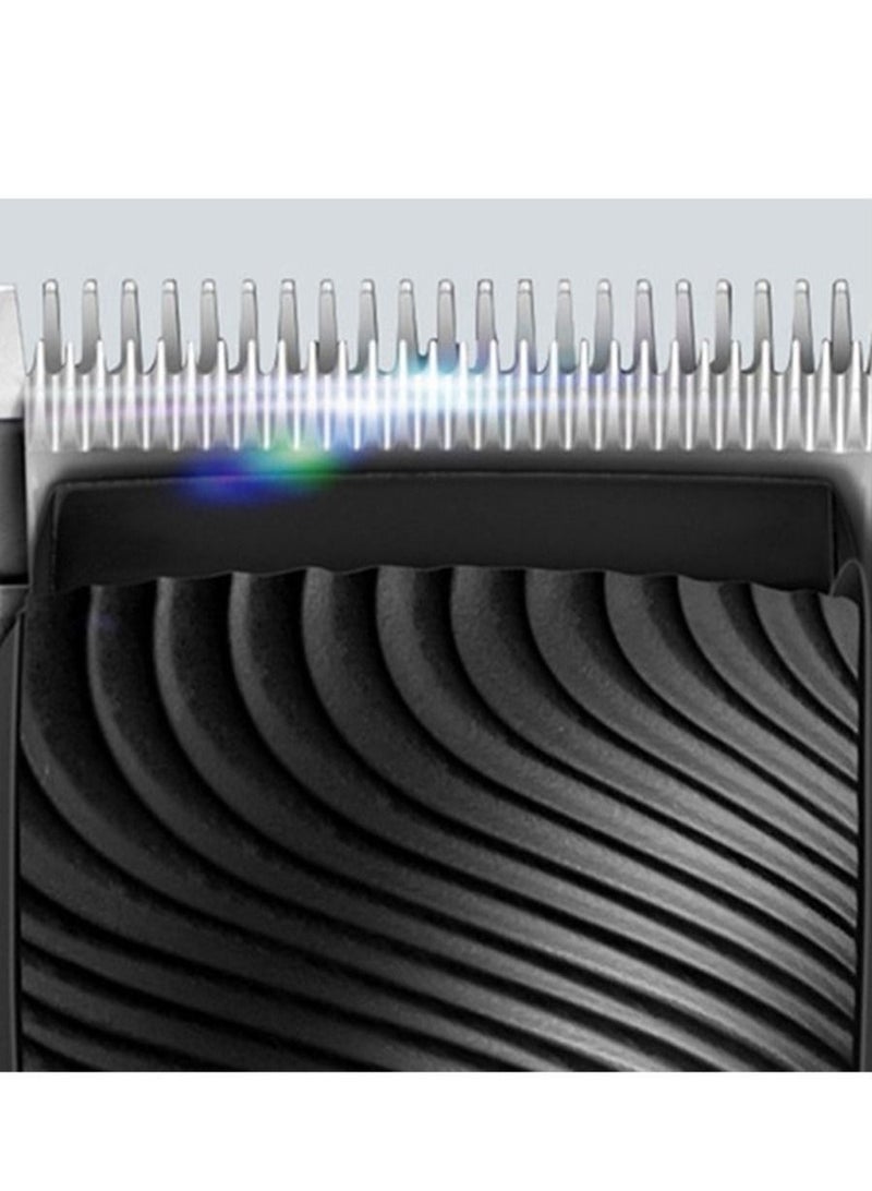 general Hair Clippers for Men Cordless Professional for Barbers Grooming Kit Rechargeable Hair Cutting Kit LED IPX7 Waterproof (Black) - Image 2