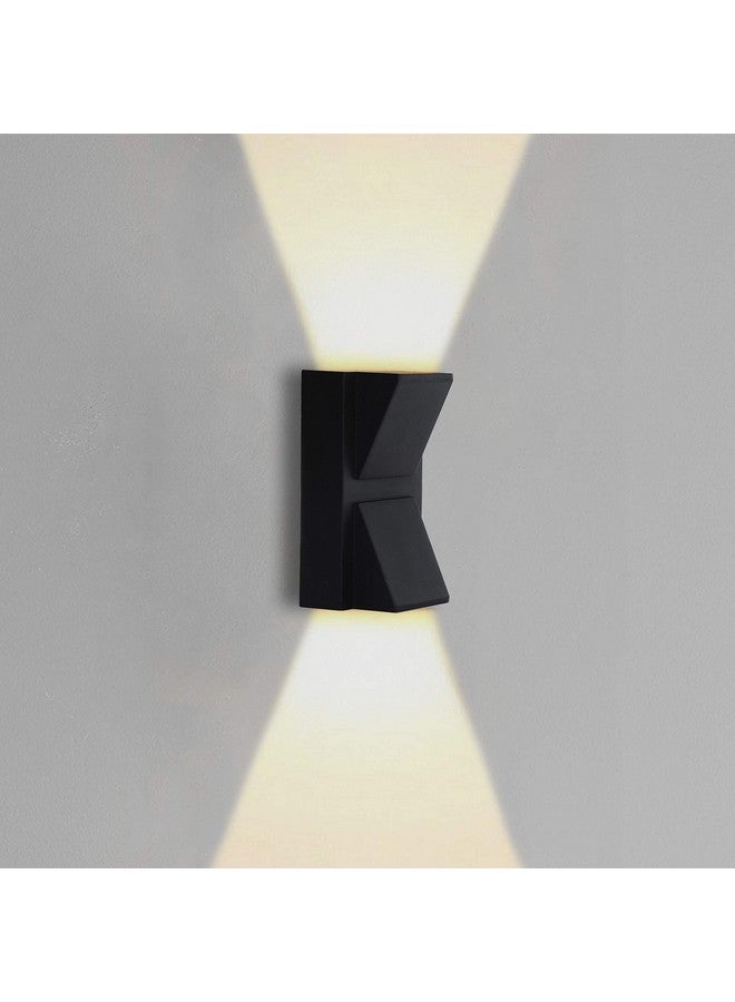 Gesto جستو 10 واط ضوء LED مقاوم للماء لتزيين المنزل - مصباح حائط LED ثنائي الاتجاه | أضواء حائط خارجية فاخرة IP65 للشرفة، البوابة، الارتفاع، الحديقة، الفناء | ضوء حائط زخرفي - عبوة من 1 - Image 1