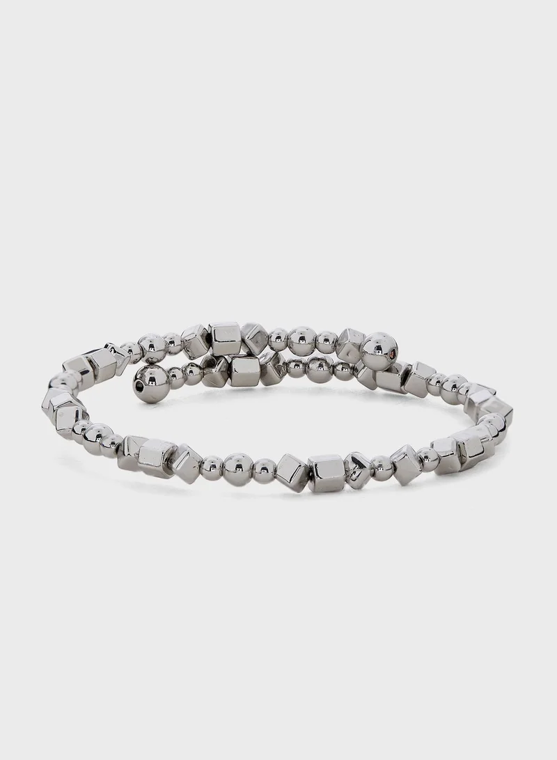 ELLA 3 Pack Mix Diamante Bangle Set