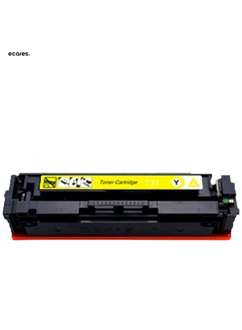 ECARES® 731 Compatible Toner Cartridges (yellow) for Canon LBP-7100CN LBP-7110CW MF-8230CN MF-8280CW High Yield(Yellow). - Image 1