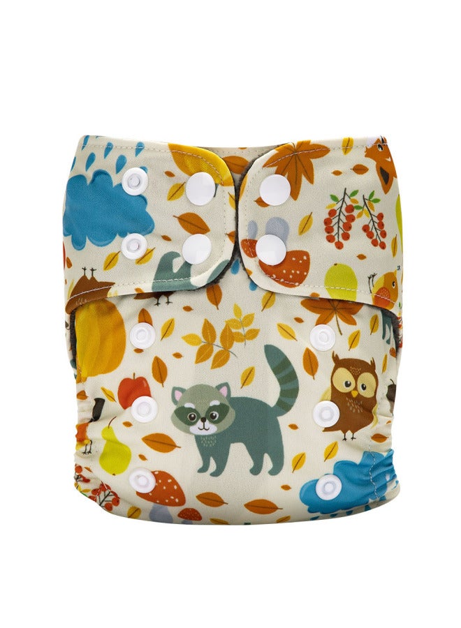 Newborn Baby Diaper Pants Polar Fleece Urine Ring Breathable Washable Baby Training Pants Waterproof Leak-proof Pants