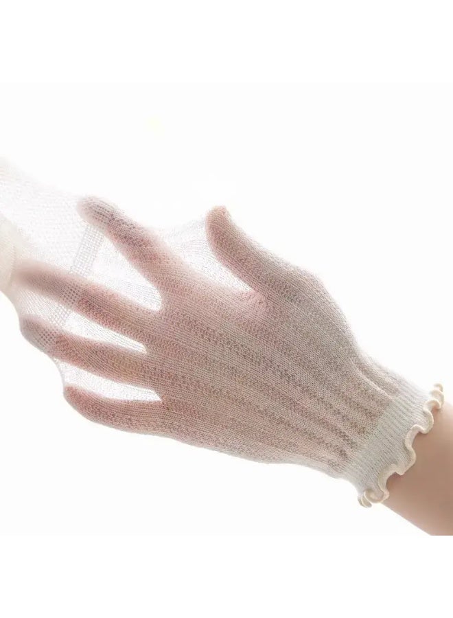 بيبي 3 حزمة الطفل الجوارب الطويلة رقيقة شبكة عديمة العظام النقية القطن التنفس الركبة عالية البعوض مقاومة الجوارب - Image 4