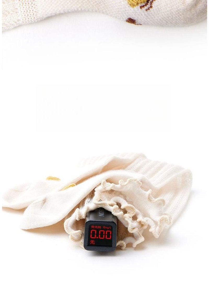 بيبي 3 حزمة الطفل الجوارب الطويلة رقيقة شبكة عديمة العظام النقية القطن التنفس الركبة عالية البعوض مقاومة الجوارب - Image 5