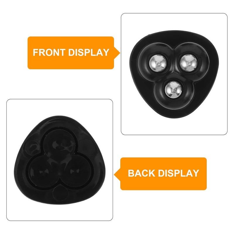 32 Pcs Self Adhesive Mini Caster Wheels Universal Sticky Pulley For Small Appliances Storage Box - Image 4