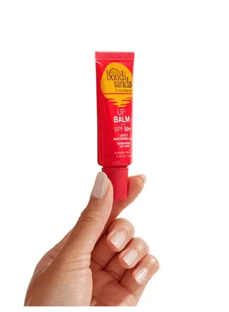 BONDI SANDS Broad Spectrum SPF 50 Lip Balm in Watermelon - Locks in Moisture and Shields Lips from UVA/UVB Rays with a Refreshing Fruit Scent (10 g) - Image 2