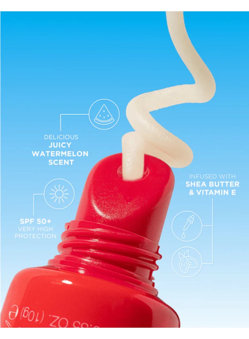 BONDI SANDS Broad Spectrum SPF 50 Lip Balm in Watermelon - Locks in Moisture and Shields Lips from UVA/UVB Rays with a Refreshing Fruit Scent (10 g) - Image 3