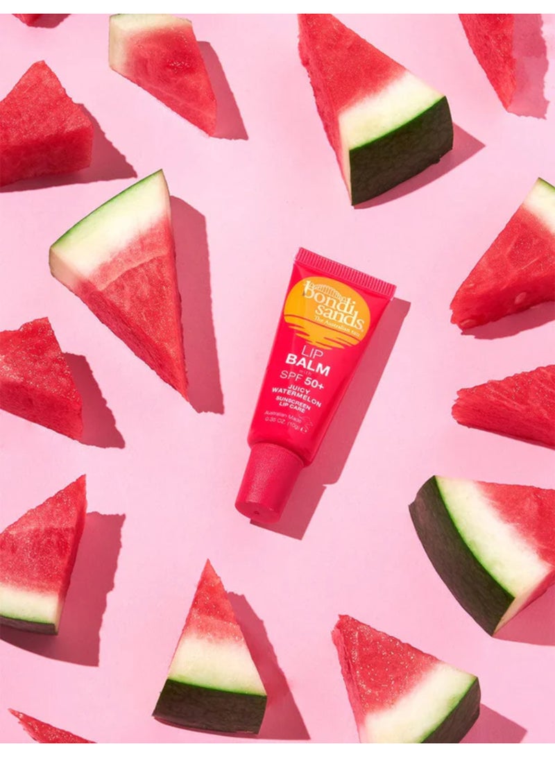 BONDI SANDS Broad Spectrum SPF 50 Lip Balm in Watermelon - Locks in Moisture and Shields Lips from UVA/UVB Rays with a Refreshing Fruit Scent (10 g) - Image 4