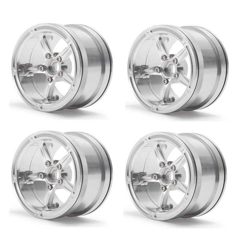 MOHERO 22 Beadlock Wheels Rims for 110 Axial Wraith 90018 90048 90053 RBX10 D90 RC Rock Crawler Upgrade Parts - Image 2