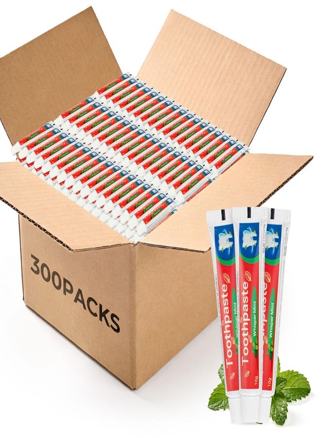 Kocpudu Travel Toothpaste Bulk, Mint Flavor, 10g/0.35oz (300-PACK) - Image 1