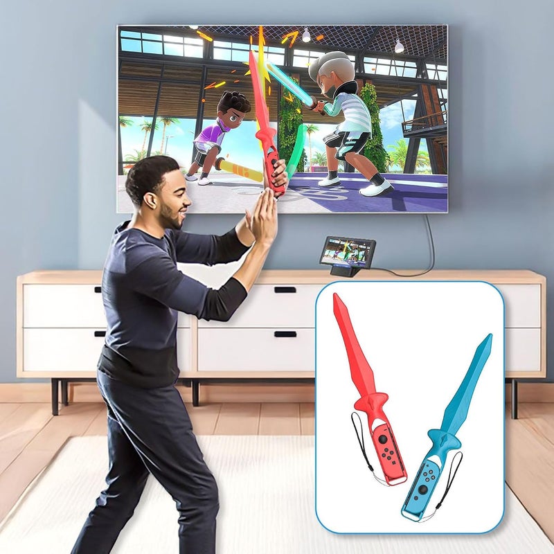 TELANPU 14 in 1 Switch Sports Games Accessories Bundle for Nintendo Switch Games, Family Bundle Accessory Kit Compatible with Switch/Switch OLED Sports Games - Image 3