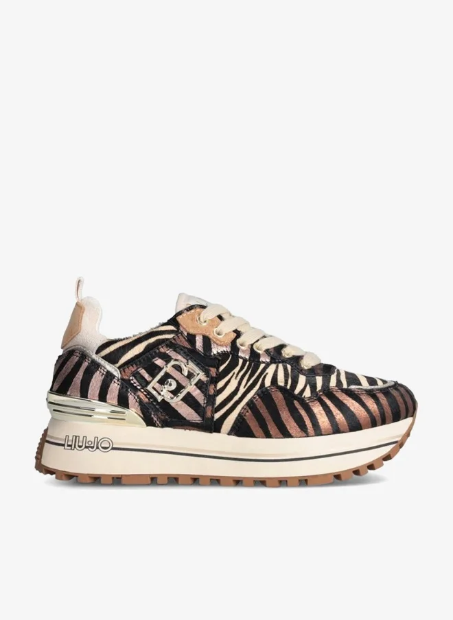 Liu Jo Animal-print platform sneakers