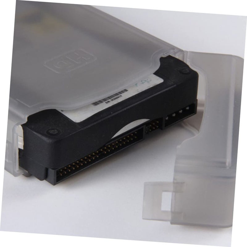 5 Plastic Hard Drive Protective Cases Shockproof Storage Box in White Green Gray - Image 5