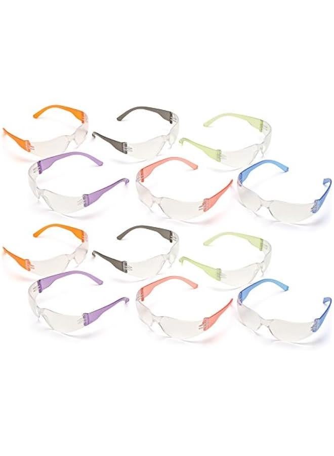 Arabest Intruder Safety Eyewear Clear Frame Full Foam Padding Clear Anti-Fog Lens - Image 1