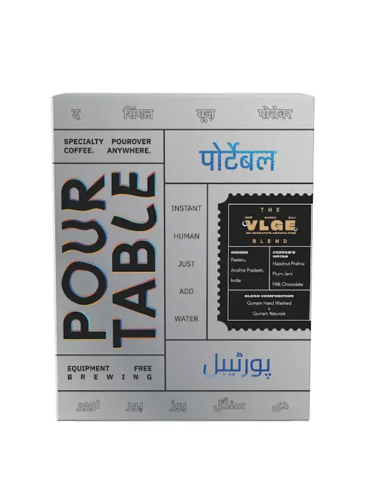 Coffee Roasters Pourtable Pourover VLGE Drop Bags (Medium Roast)