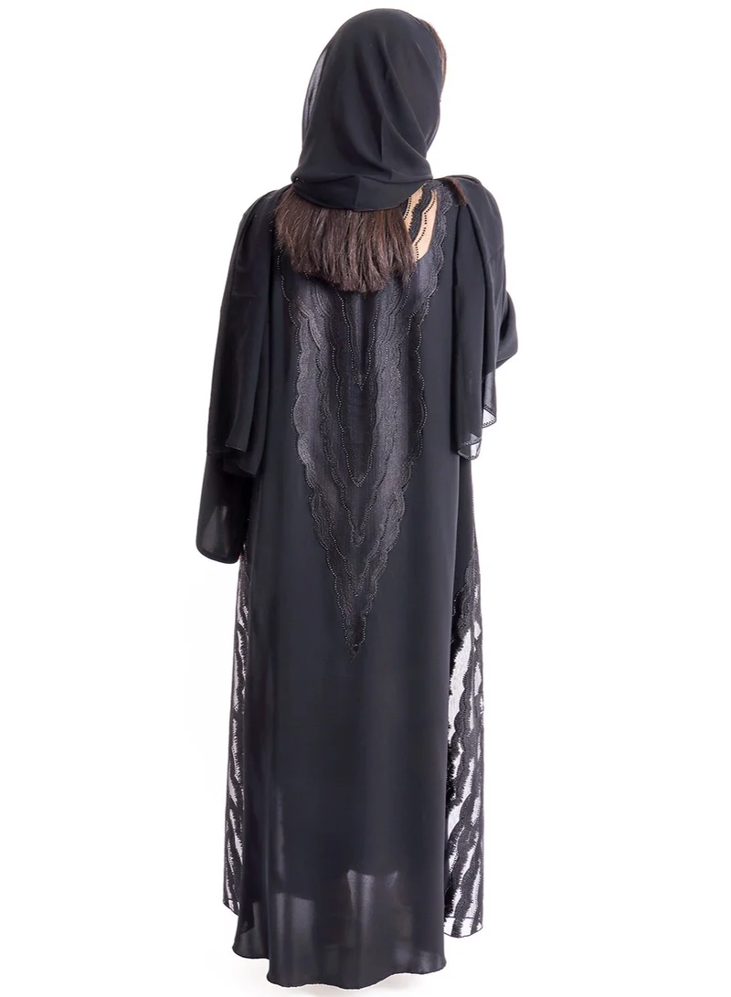 اكسا عباية انيقة كرستال AIK5011