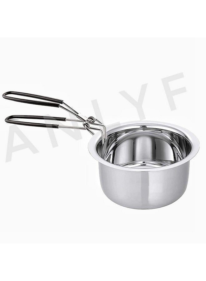 ANLYF Pakkad for Kitchen | Hot Pot Utensil Gripper | Pot Lifter with Vinyl Coated Handle | Multipurpose High Grade Stainless Steel Wire Tong - Utility Pakkad - Sandasi - Sansi - Image 3