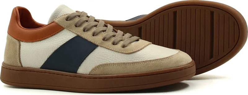 Fast Step Genuine Leather Men's Sneakers 723MA4032