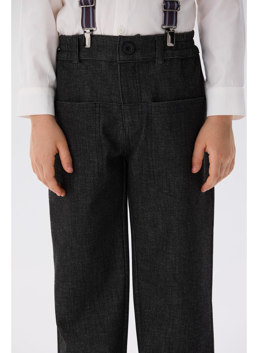 Nebbati Bg Store Boy Anthracite Trousers  - Image 3