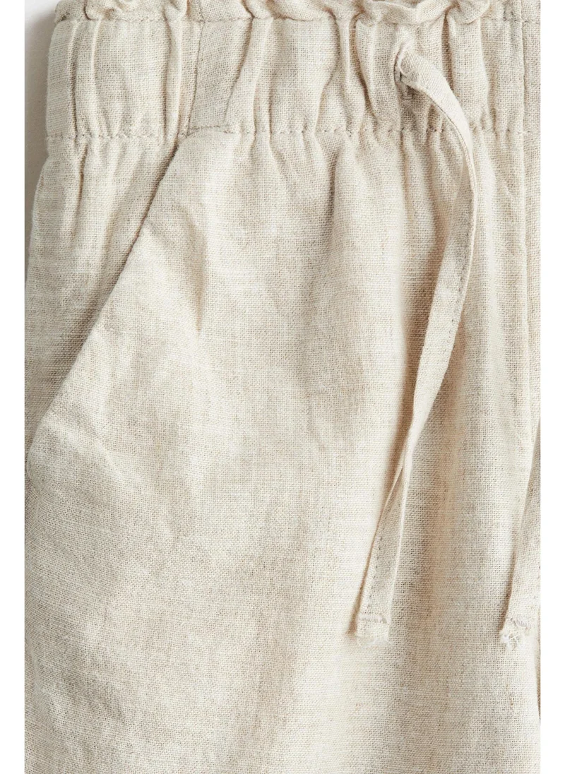 اتش اند ام Linen-blend trousers