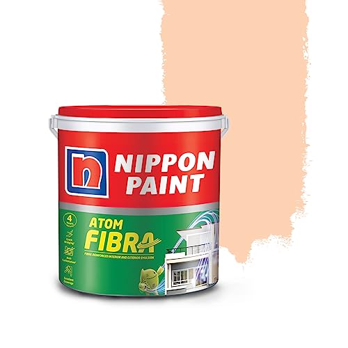 Nippon Paint Atom Fibra 2 In 1 Interior & Exterior Emulsion (Vivacious, 4 L) - Image 1