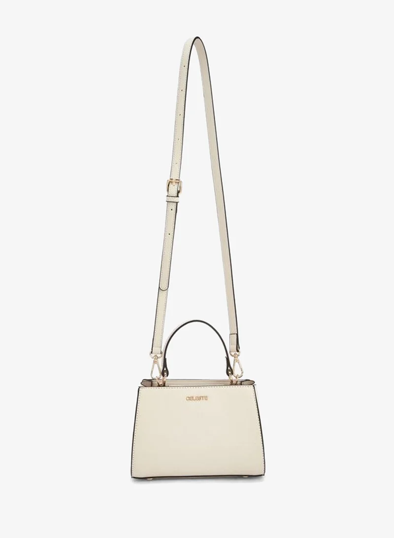 Celeste Solid Tote Bag with Detachable Straps