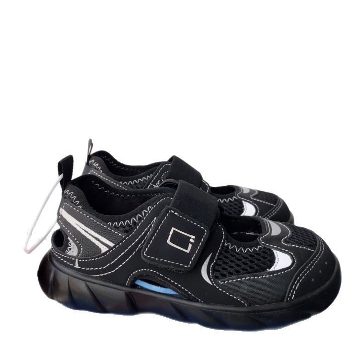 Putian Pure Original Children'S Shoes New Model Nb920 Mary Jane Mesh Patchwork Velcro Children'S Sandals Breathable Beach Shoes - Image 5