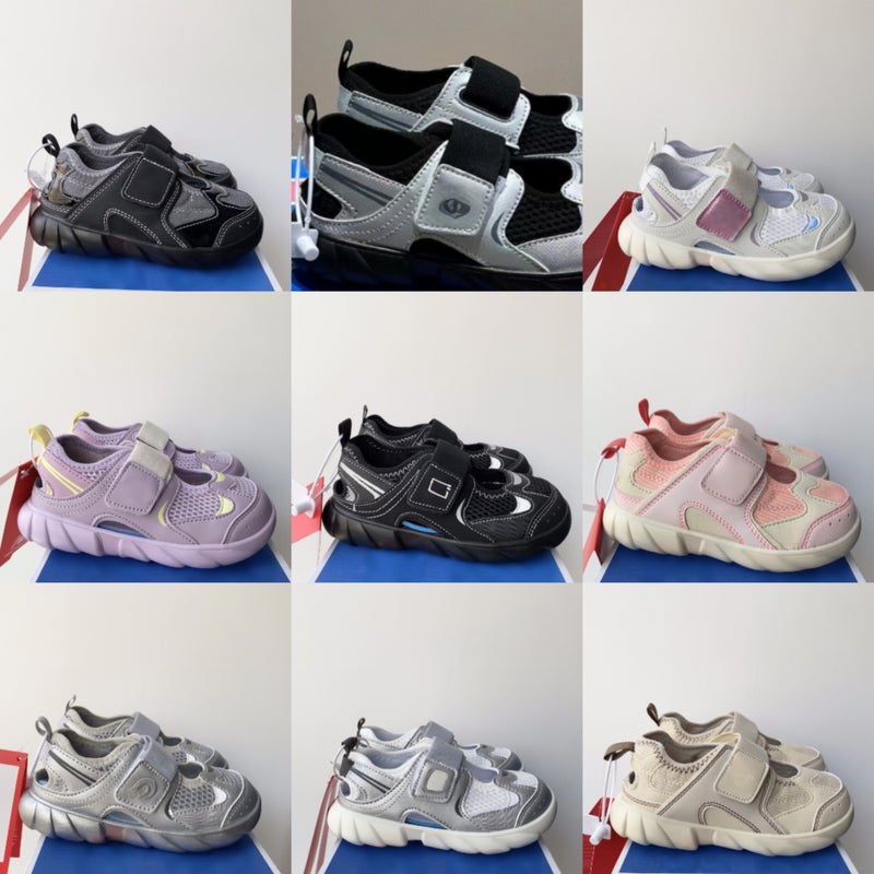 Putian Pure Original Children'S Shoes New Model Nb920 Mary Jane Mesh Patchwork Velcro Children'S Sandals Breathable Beach Shoes - Image 1