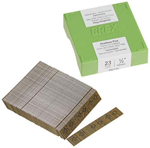 Grex P6/12L 1/2 In. 23 Ga. Headless pins, Galvanized, 10M/Bx - Image 2