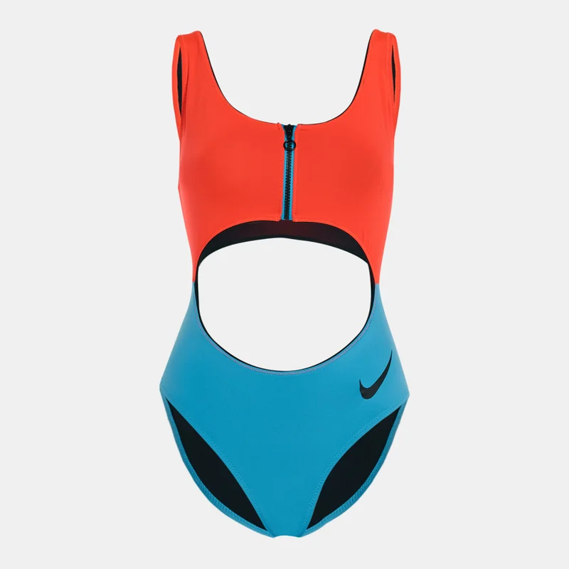 Nike Women's Cutout One-Piece Swimsuit