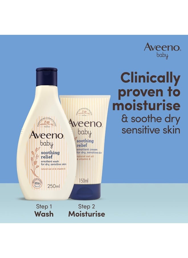 Aveeno Baby - Aveeno Baby Soothing Relief Emollient Cream, 150ml - Image 1