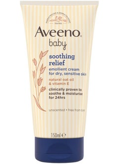 Aveeno Baby Soothing Relief Emollient Cream, 150ml