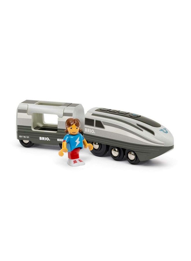 Brio BRIO World 36003 Turbo Train | Dynamic Speed Boost Feature | Interactive Blue Light Indicators | Perfect Addition to Any Set | Suitable for Children Age 3 and Up  - Image 3